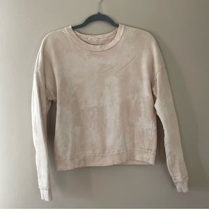 cotton terry pullover